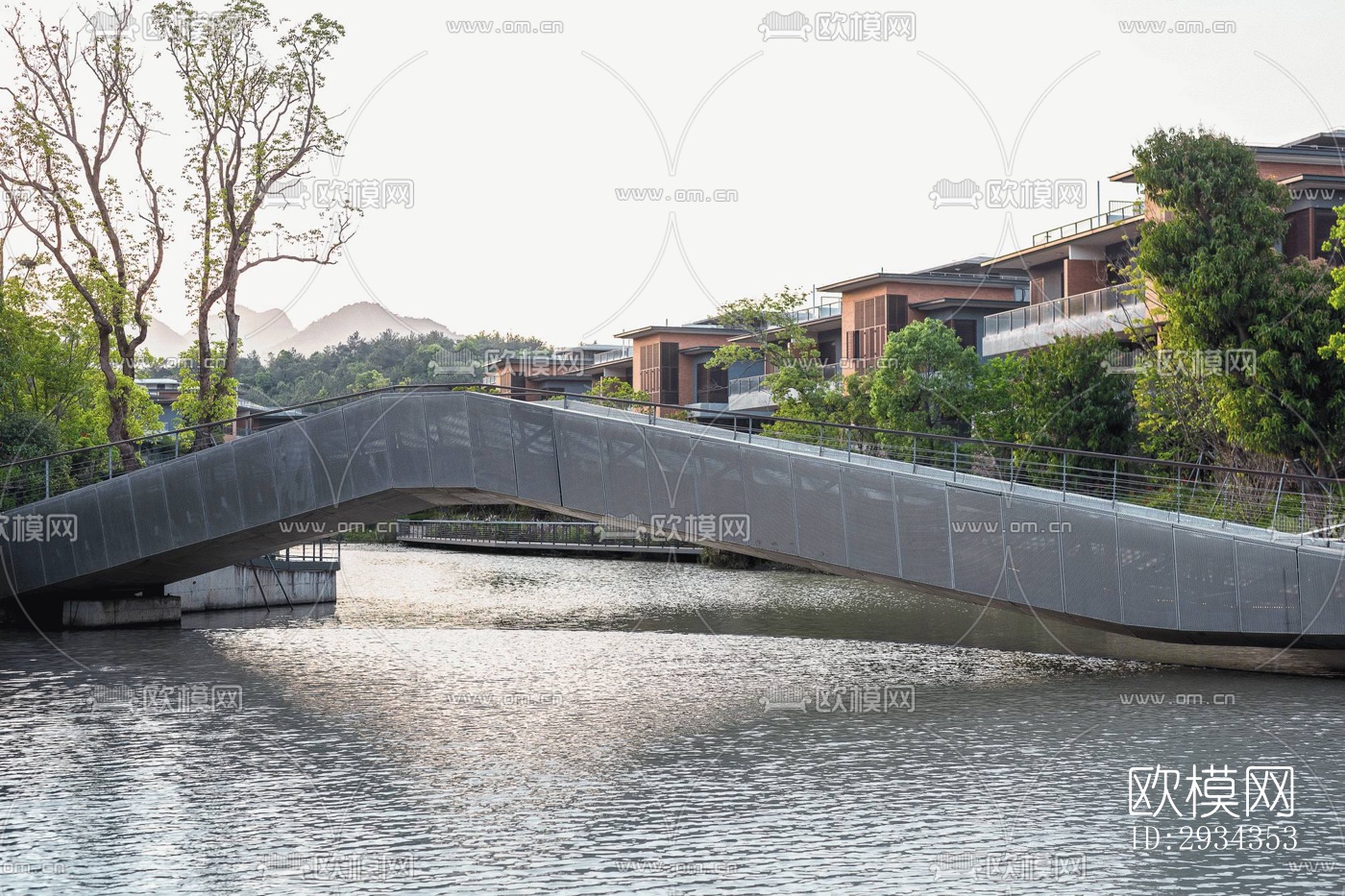 中式平层效果图下载（渲染图13）