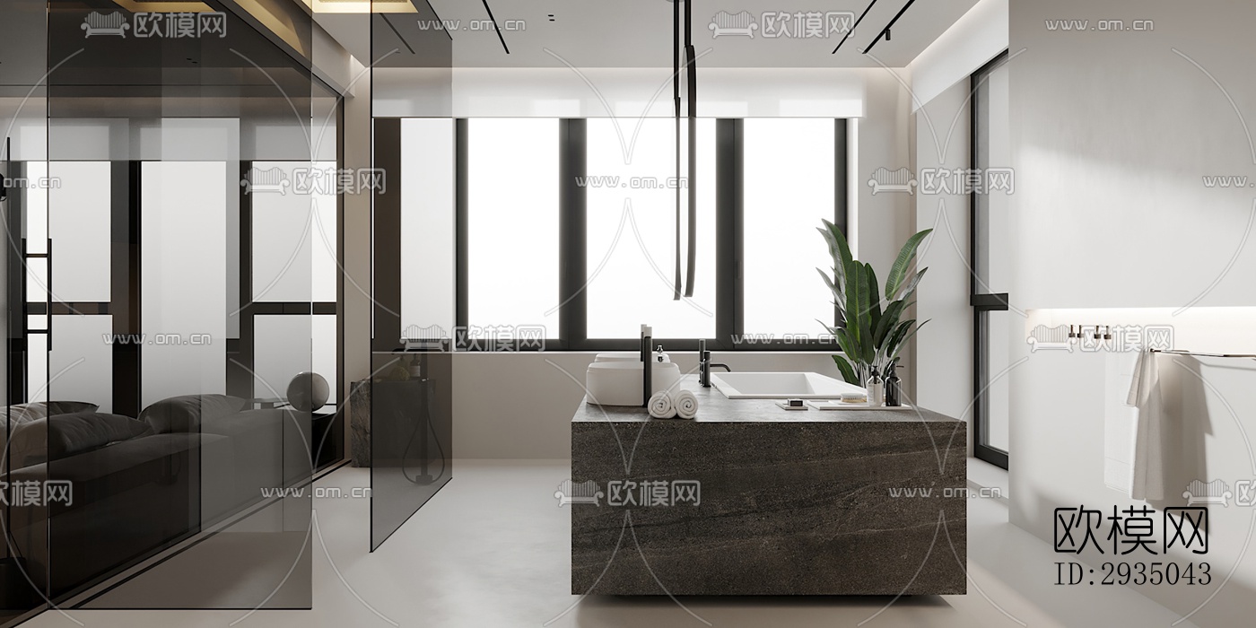 高级灰平层效果图下载（渲染图12）