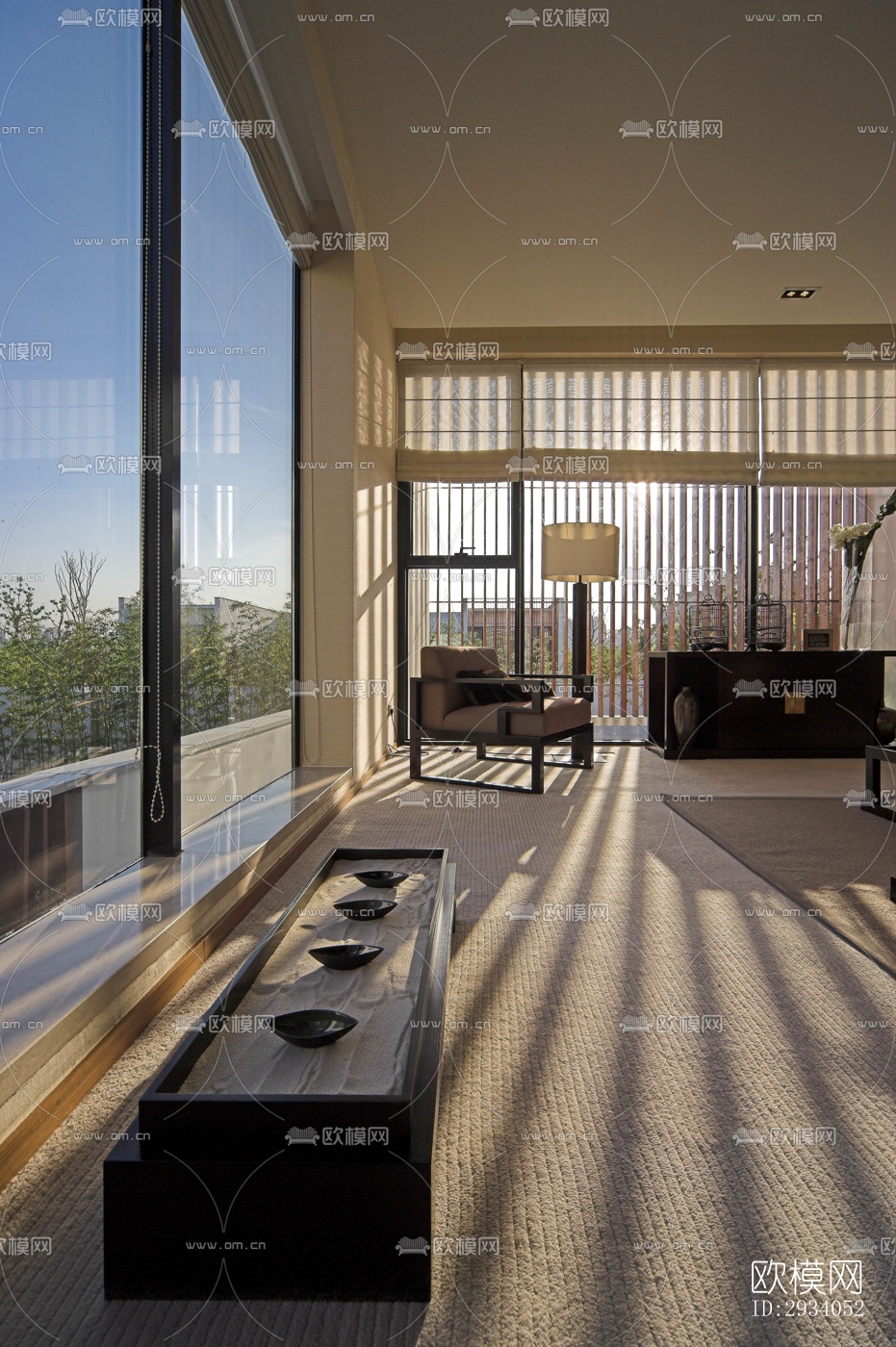 现代别墅效果图下载（渲染图3）