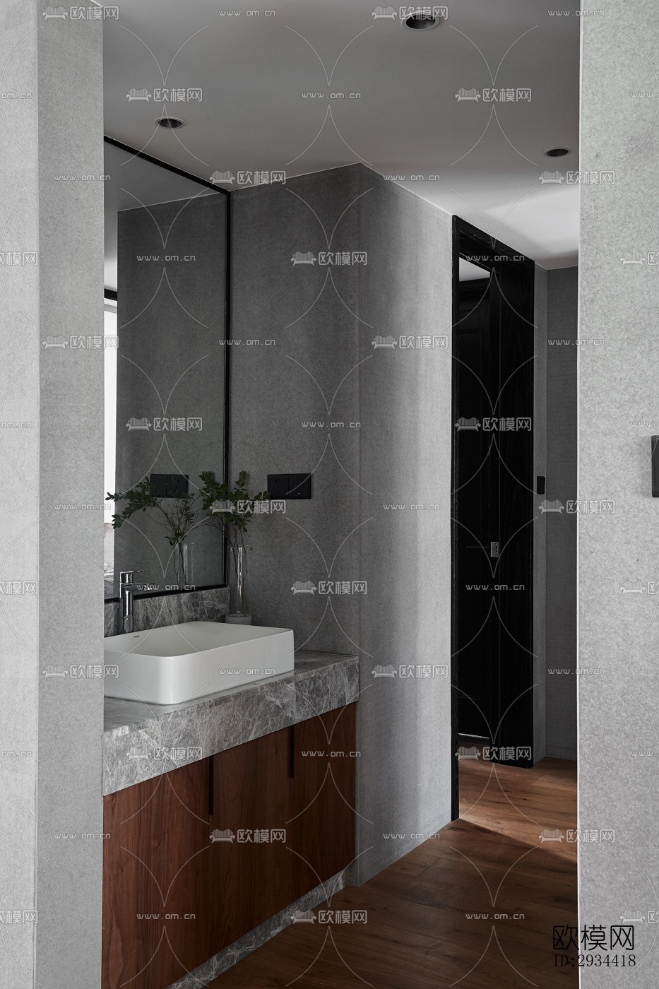 北欧平层效果图下载（渲染图3）