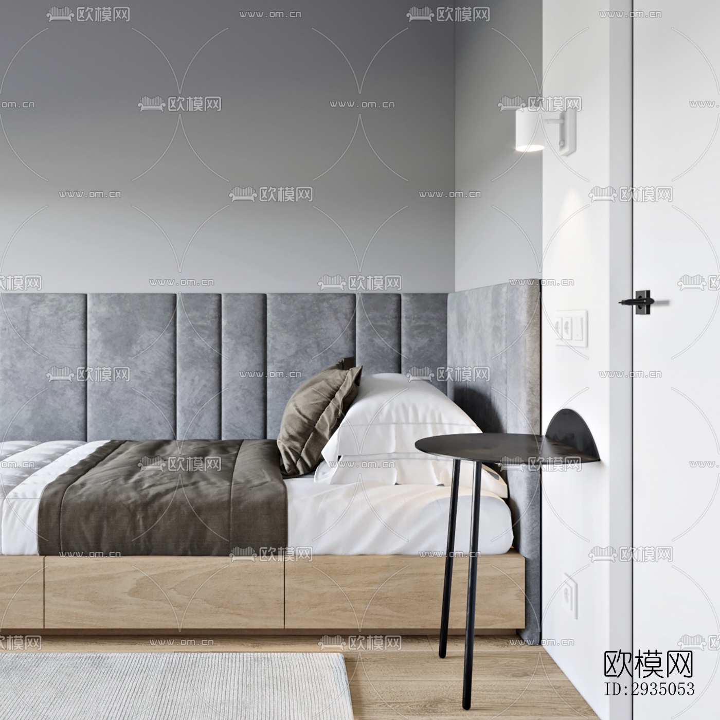 高级灰平层效果图下载（渲染图3）