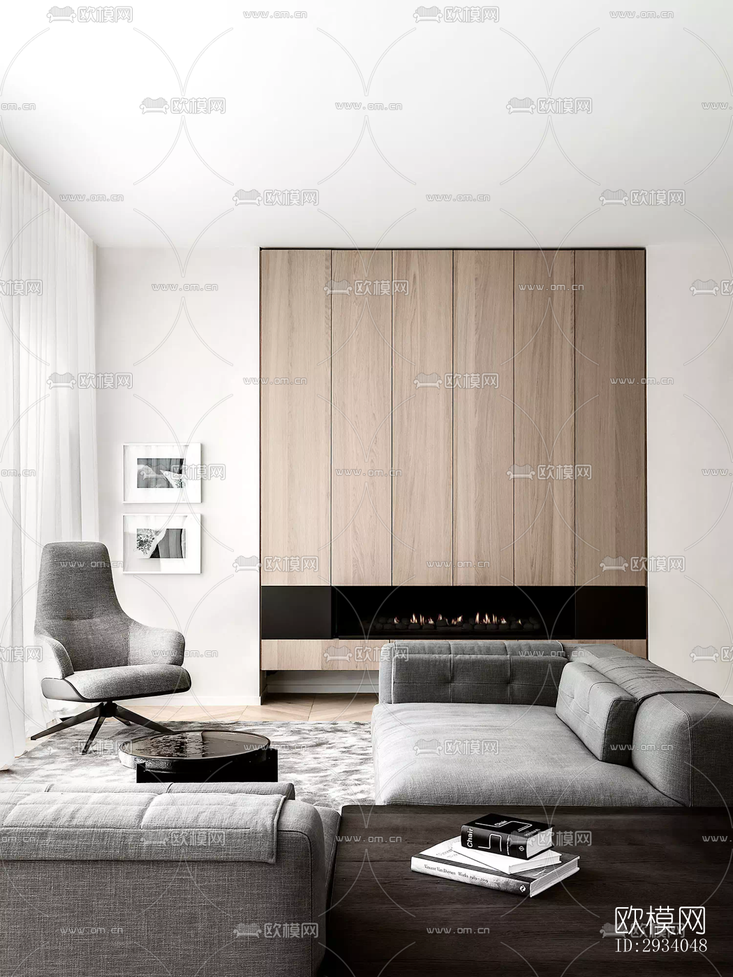 现代别墅效果图下载（渲染图9）