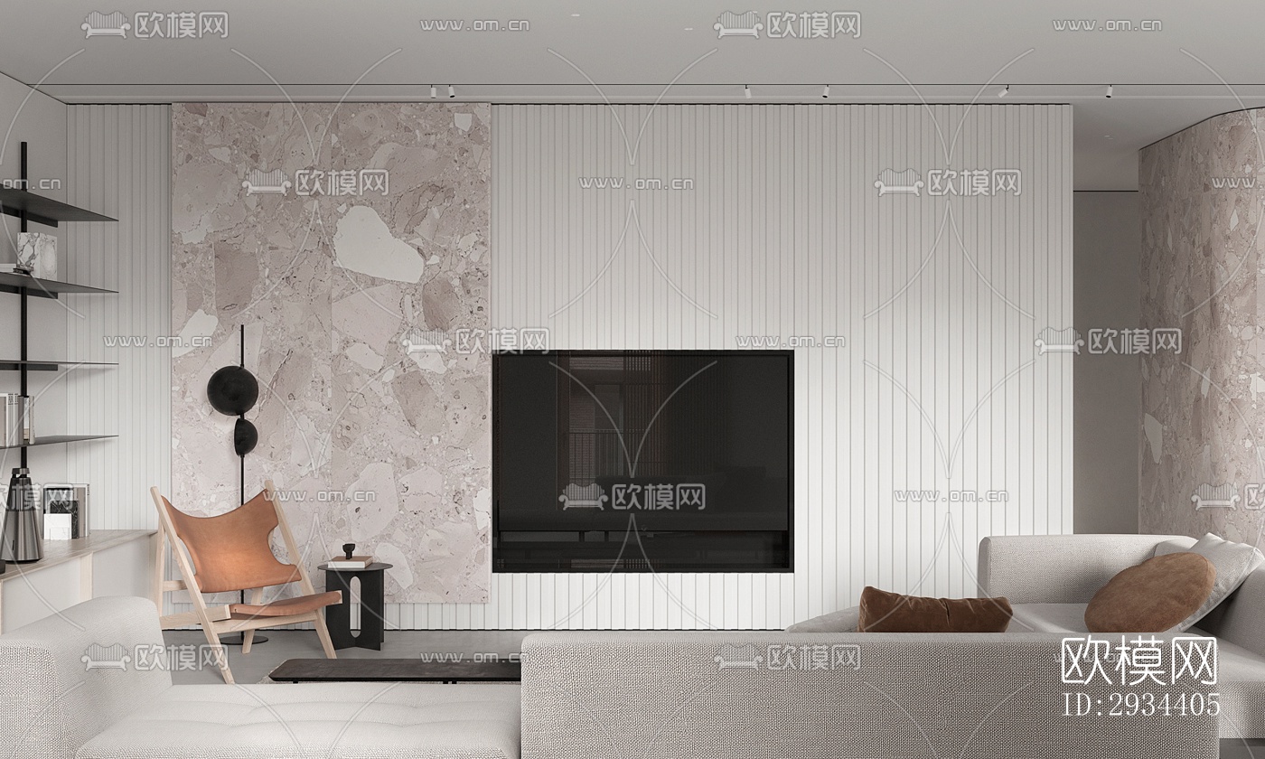 北欧平层效果图下载（渲染图18）