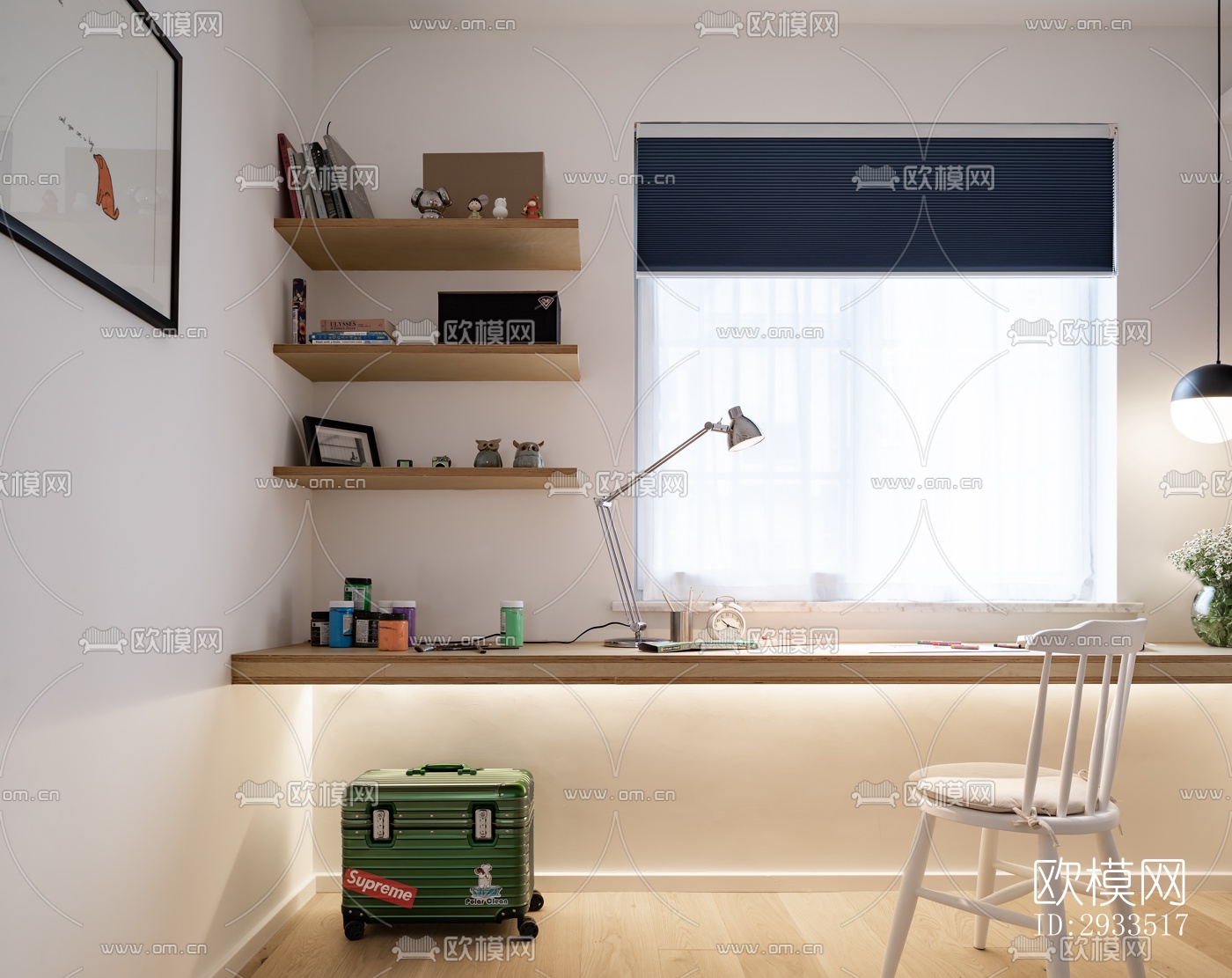 北欧公寓效果图下载（渲染图12）