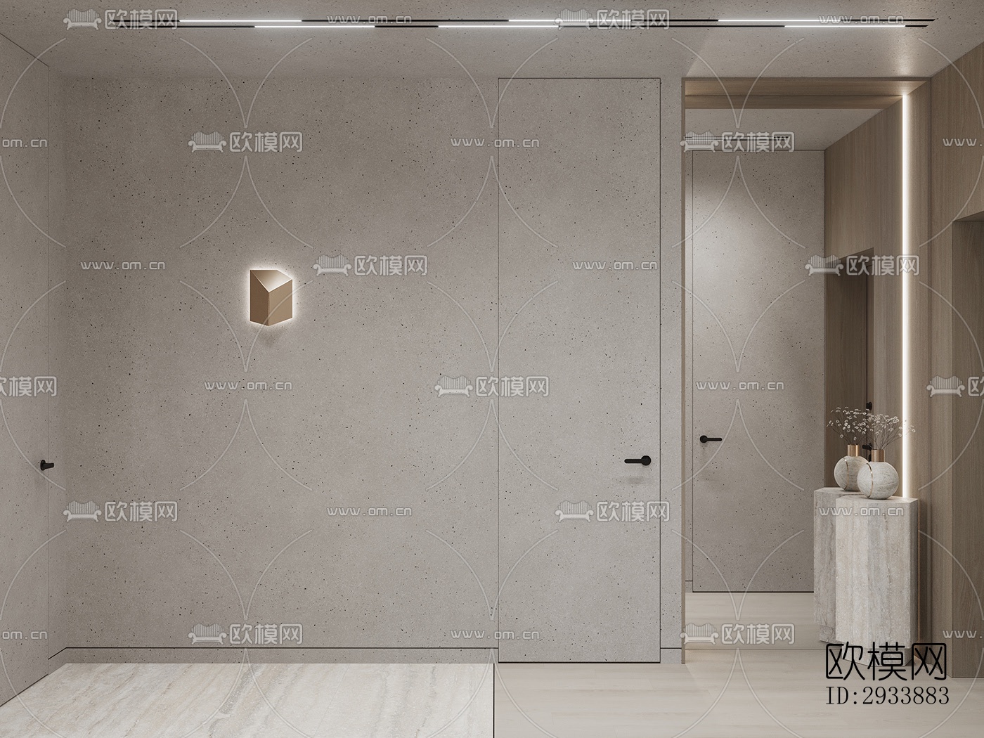 北欧别墅效果图下载（渲染图5）