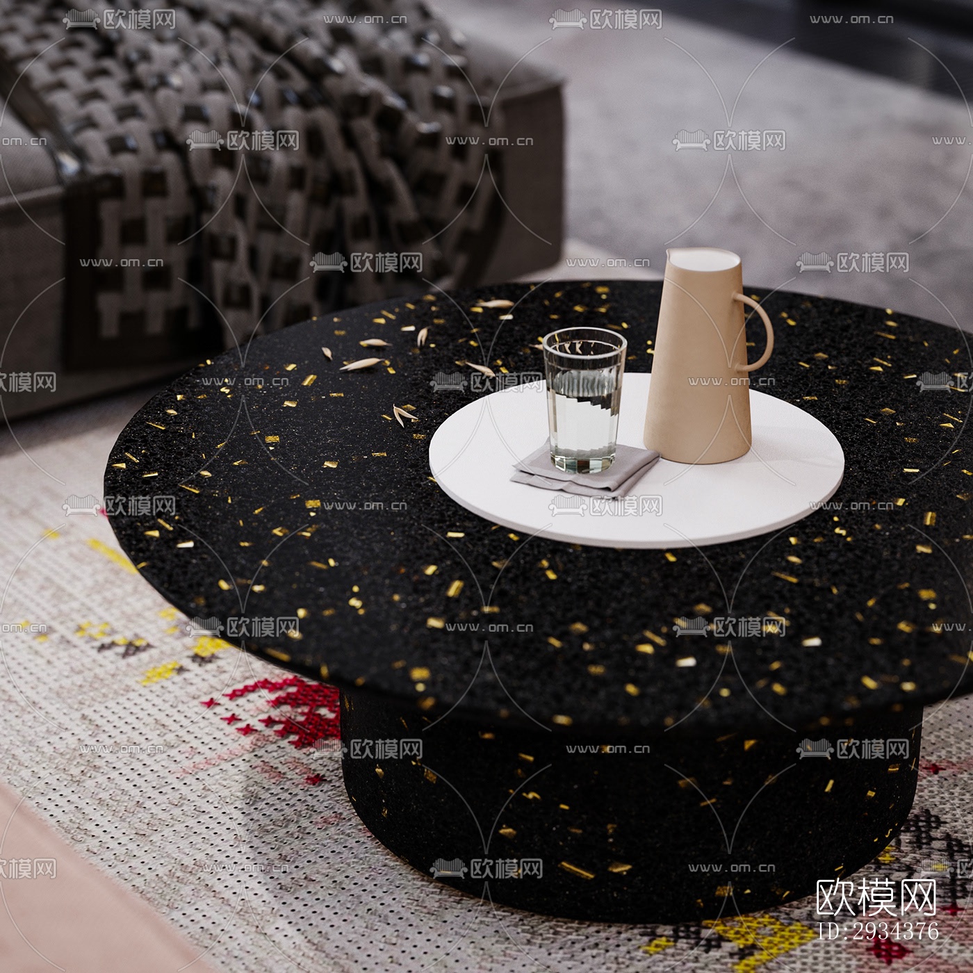 侘寂平层效果图下载（渲染图18）