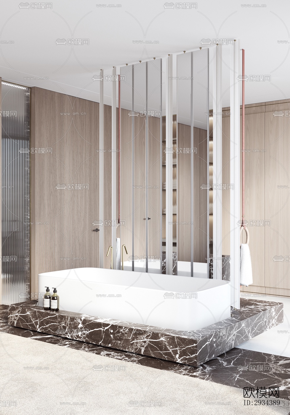 北欧平层效果图下载（渲染图15）