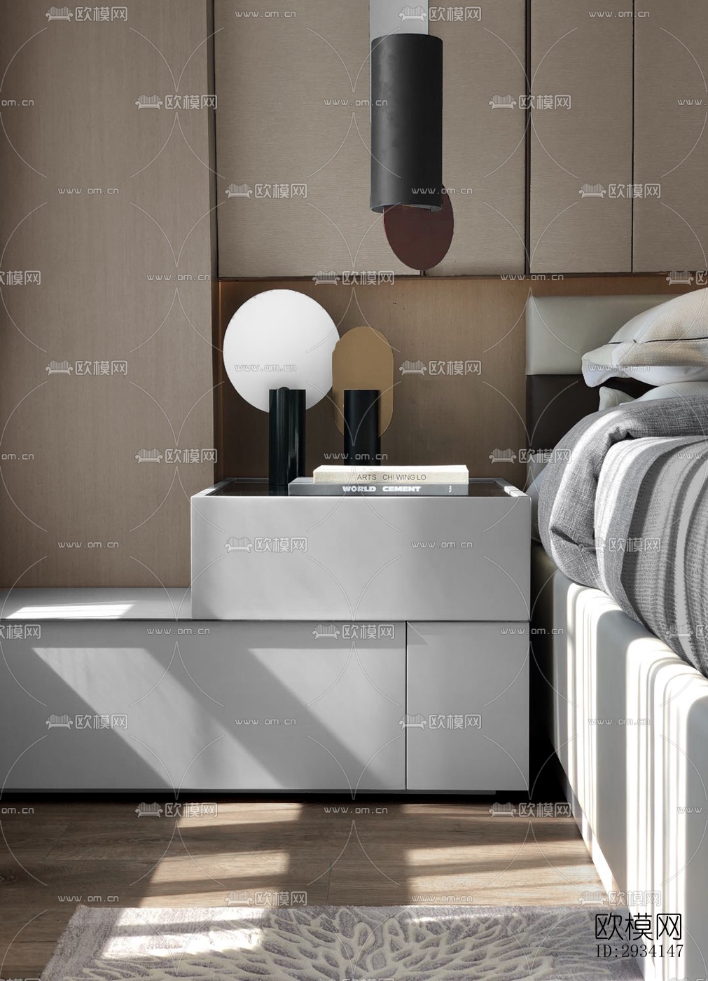 现代别墅效果图下载（渲染图9）