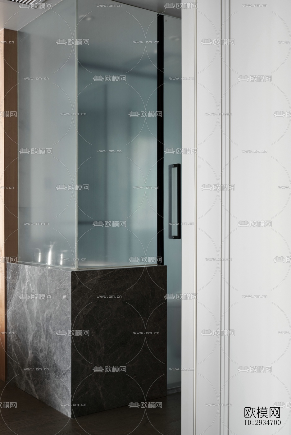 现代平层效果图下载（渲染图19）