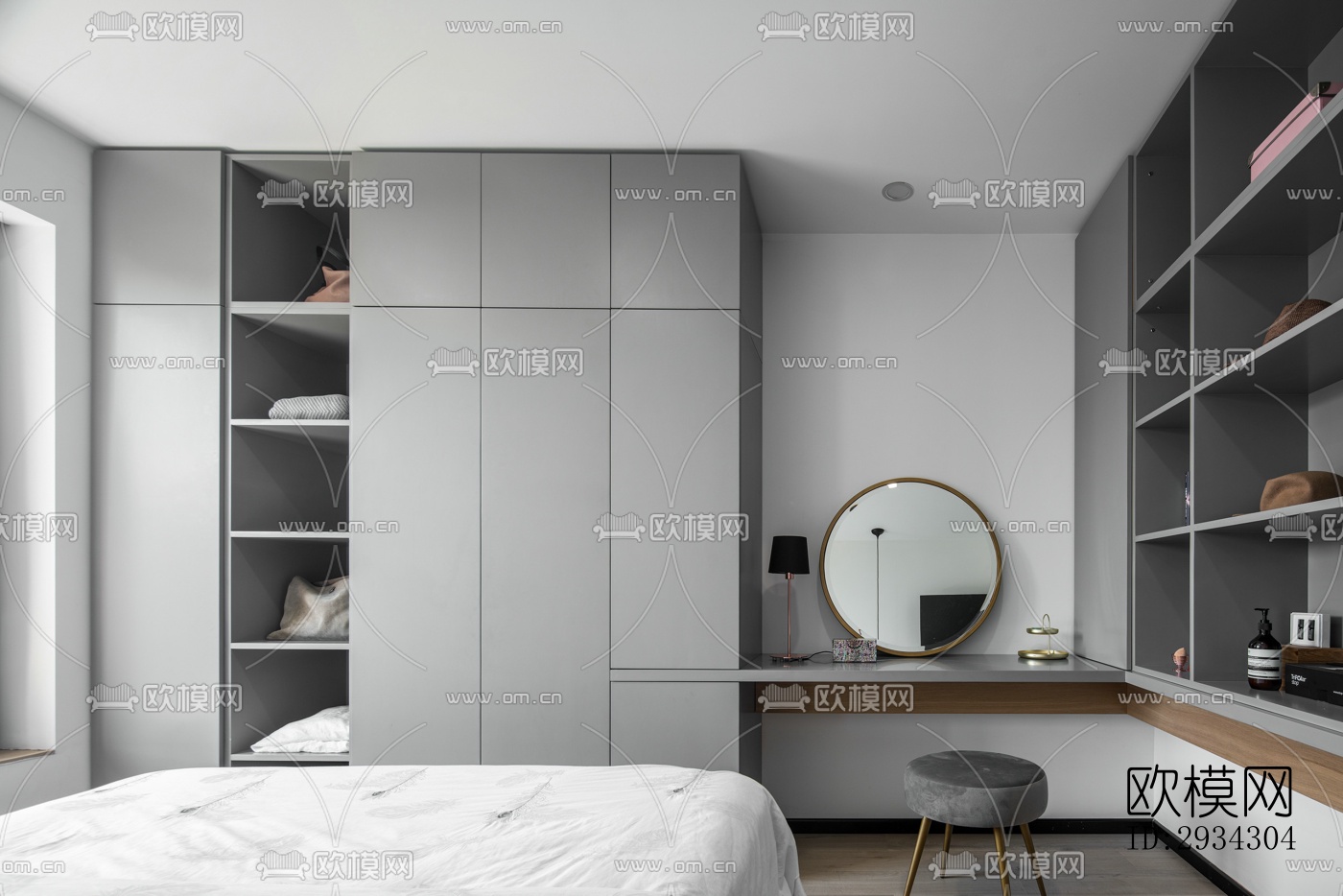 现代复式效果图下载（渲染图5）