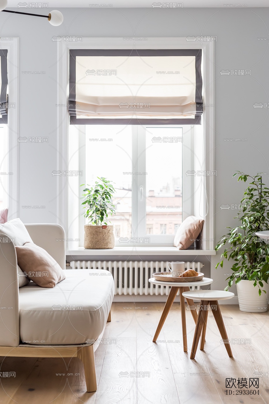 北欧公寓效果图下载（渲染图6）