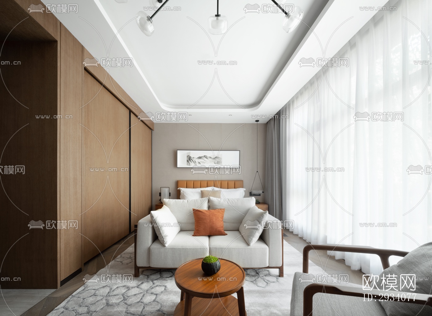 现代别墅效果图下载（渲染图11）