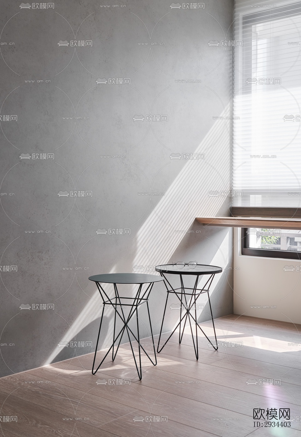 北欧平层效果图下载（渲染图10）