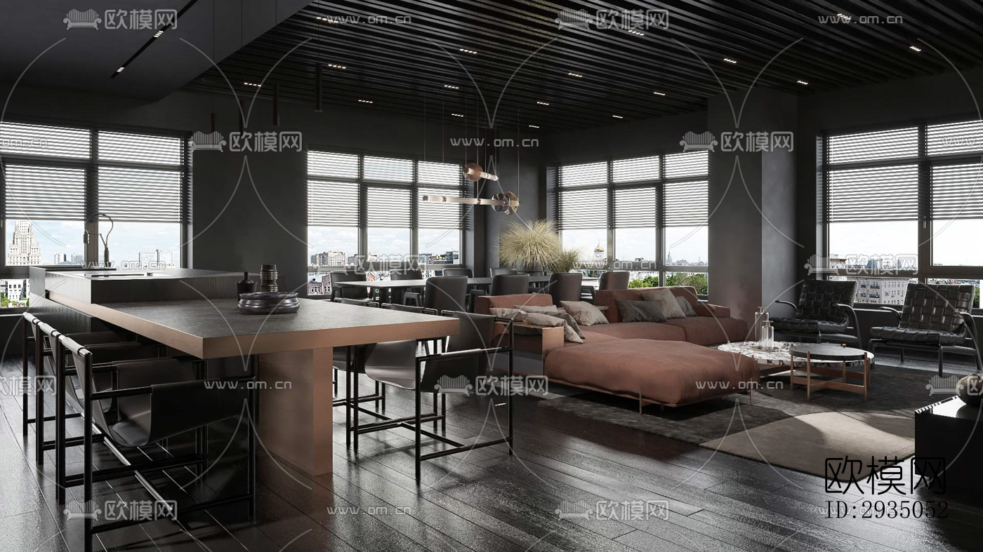 高级灰平层效果图下载（渲染图17）