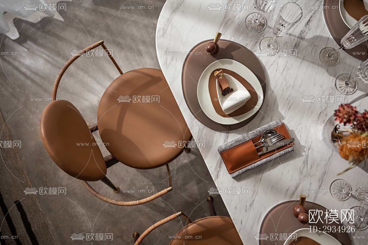 现代平层效果图下载（渲染图16）