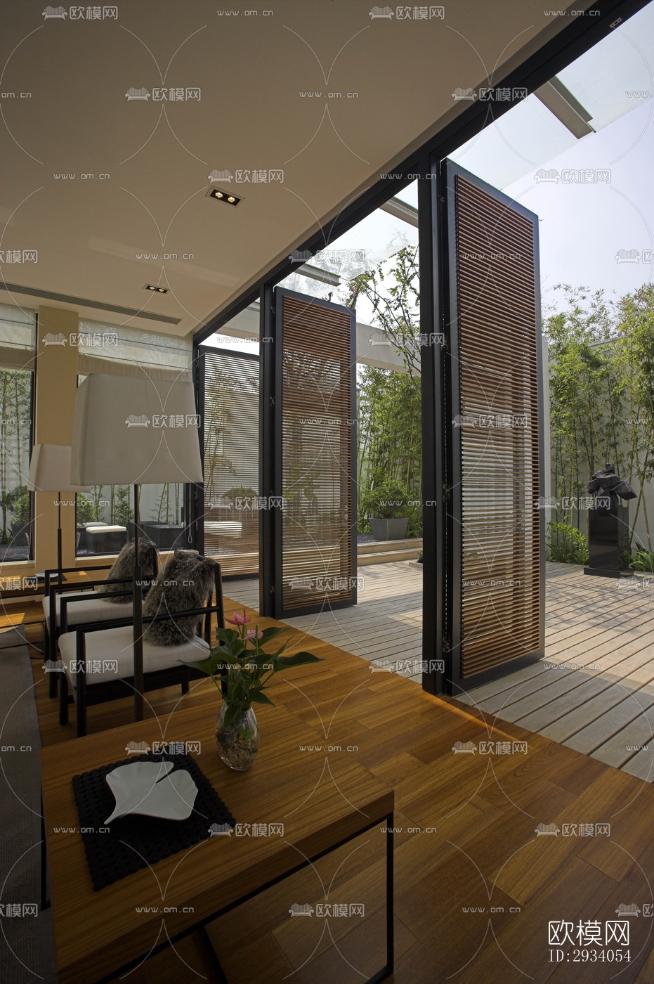 现代别墅效果图下载（渲染图12）