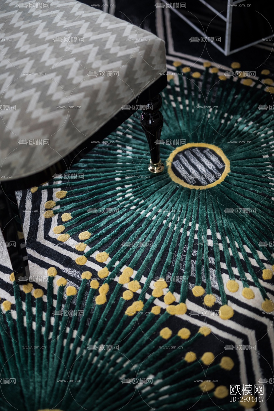 后现代平层效果图下载（渲染图2）