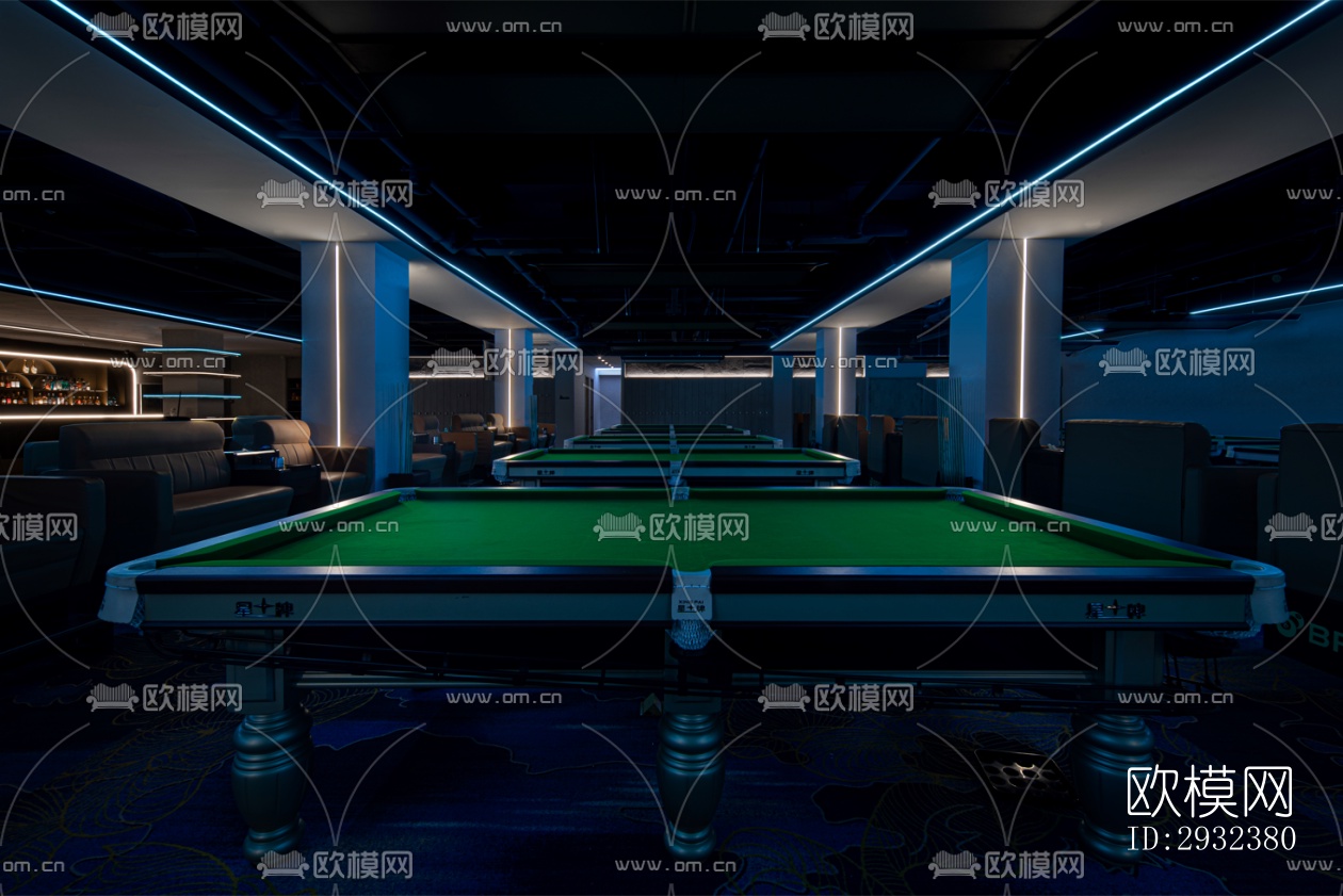 现代酒吧效果图下载（渲染图17）