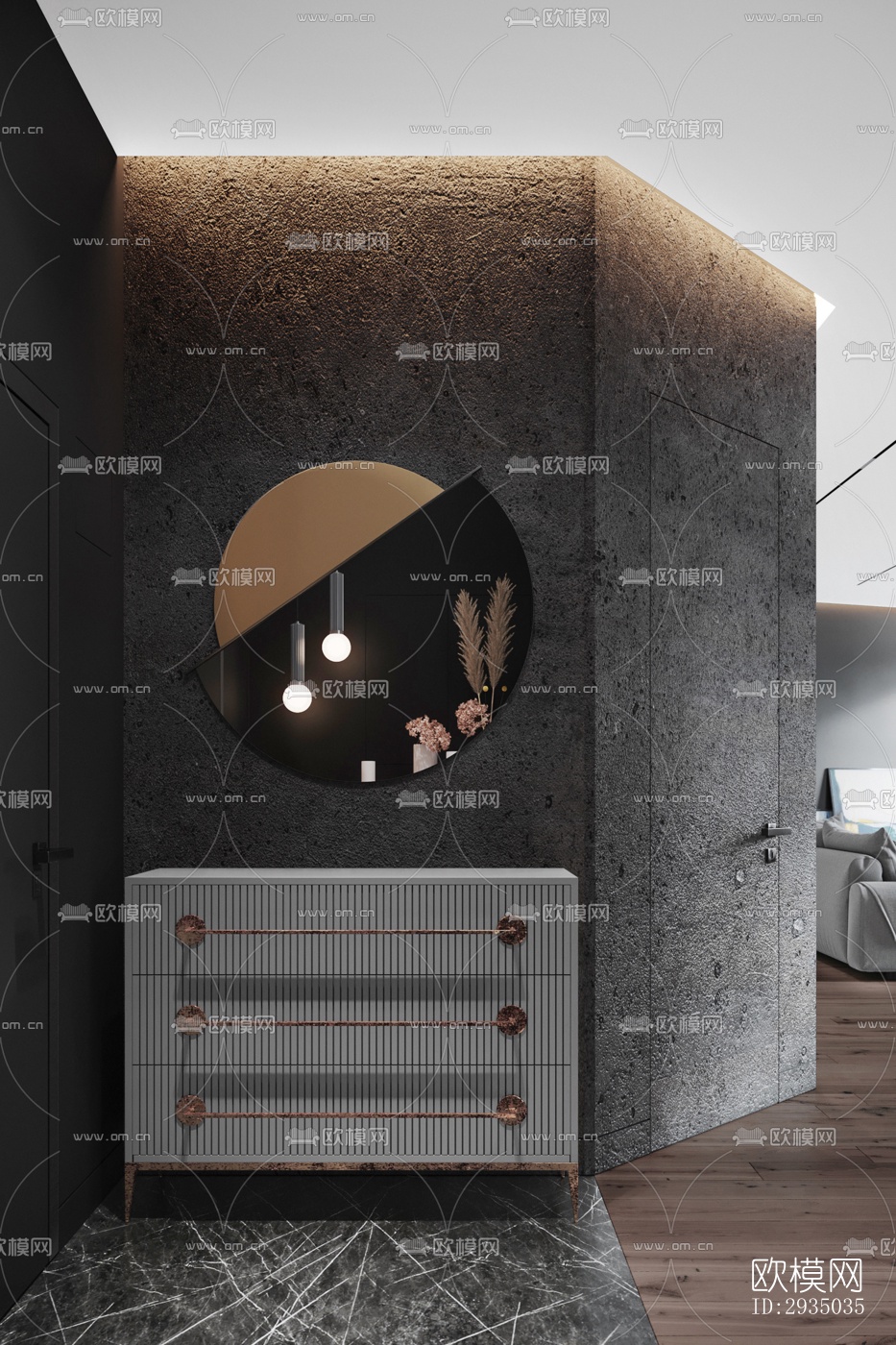 高级灰平层效果图下载（渲染图4）