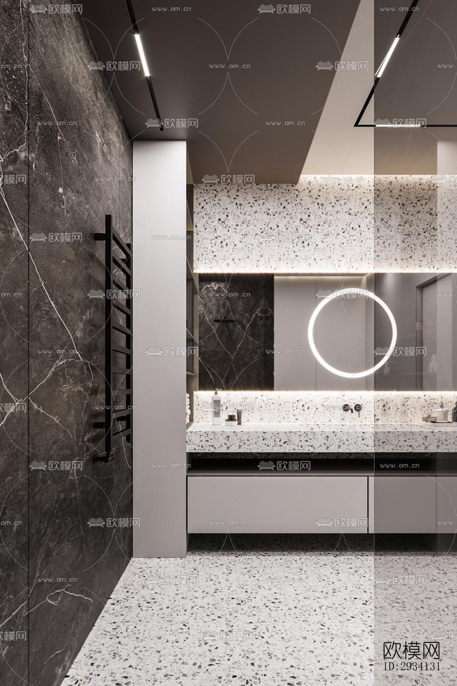 现代别墅效果图下载（渲染图18）