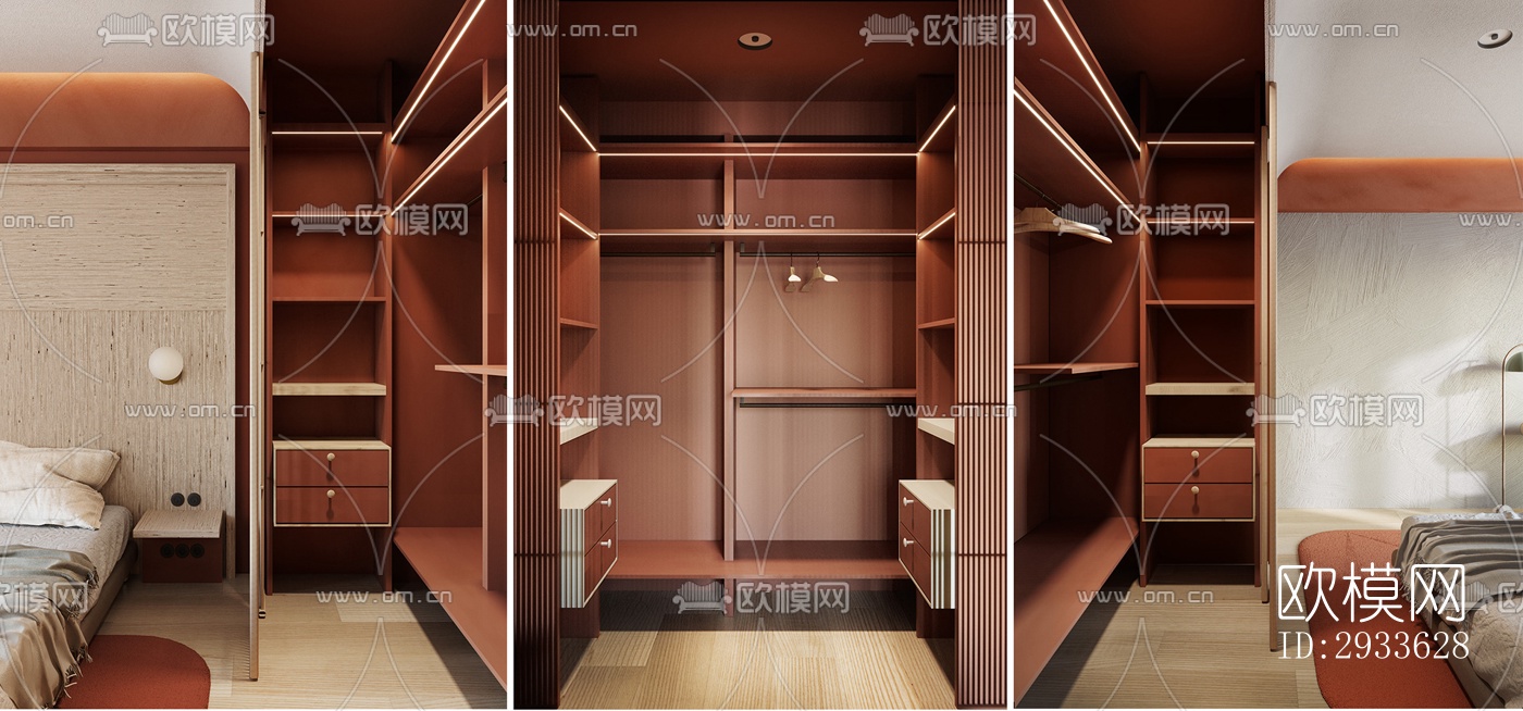 北欧公寓效果图下载（渲染图7）