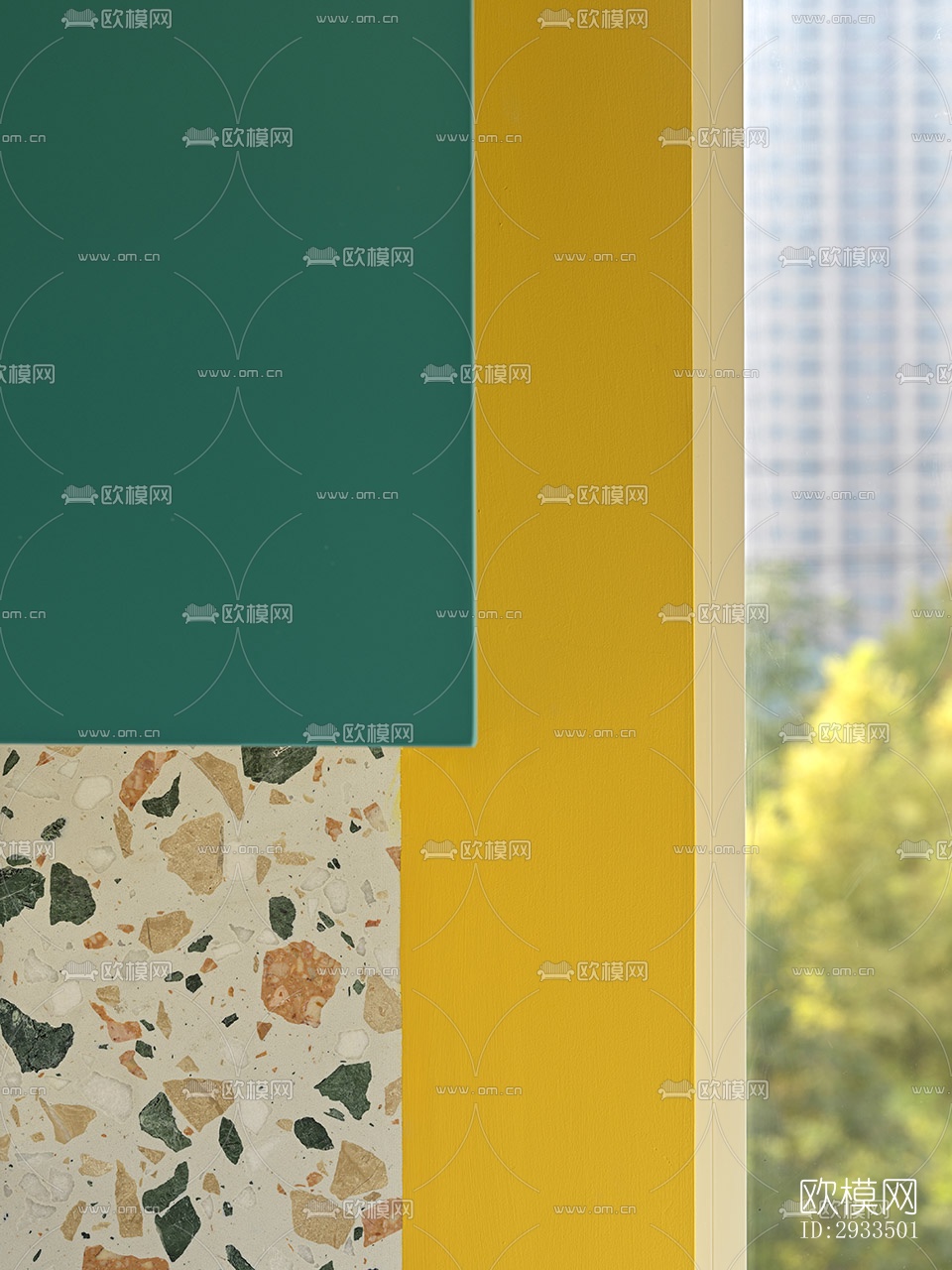 北欧公寓效果图下载（渲染图1）