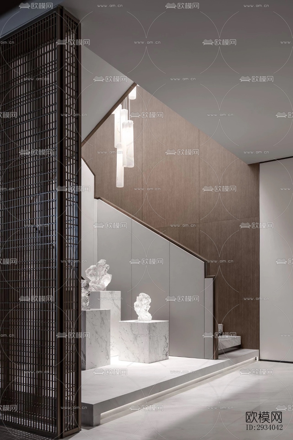 现代别墅效果图下载（渲染图5）