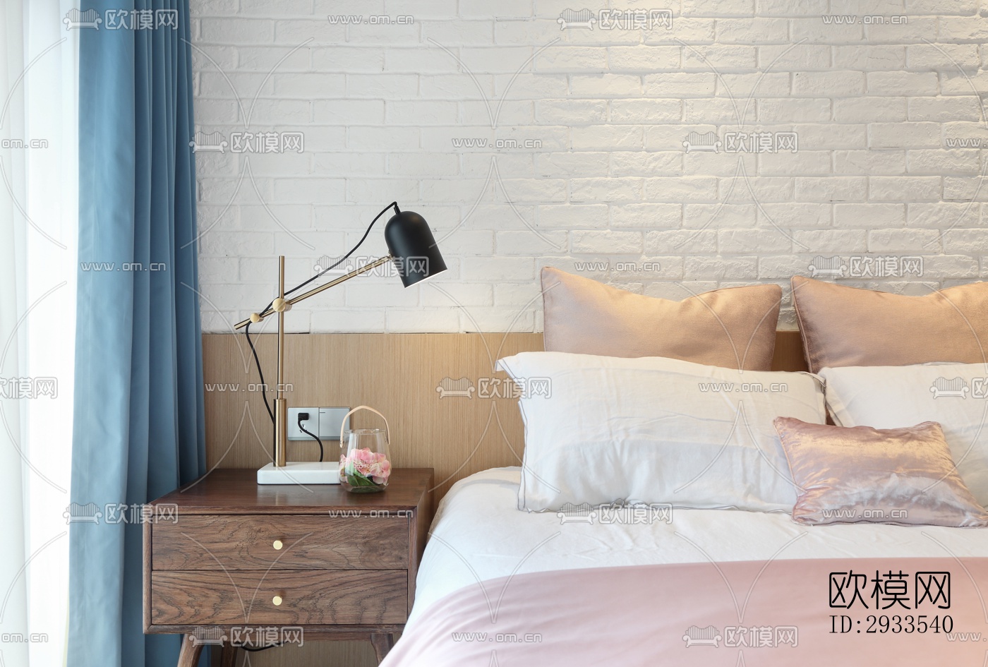 北欧公寓效果图下载（渲染图3）