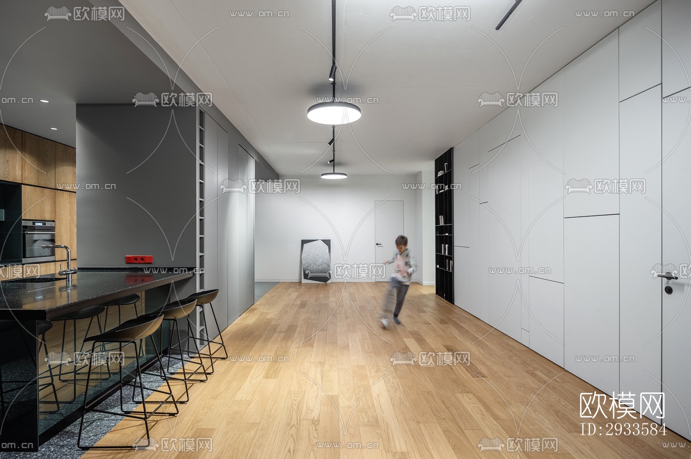 北欧公寓效果图下载（渲染图13）