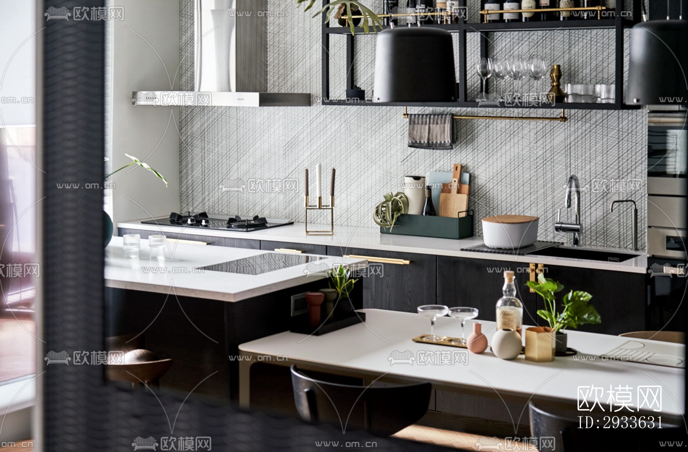 北欧公寓效果图下载（渲染图17）