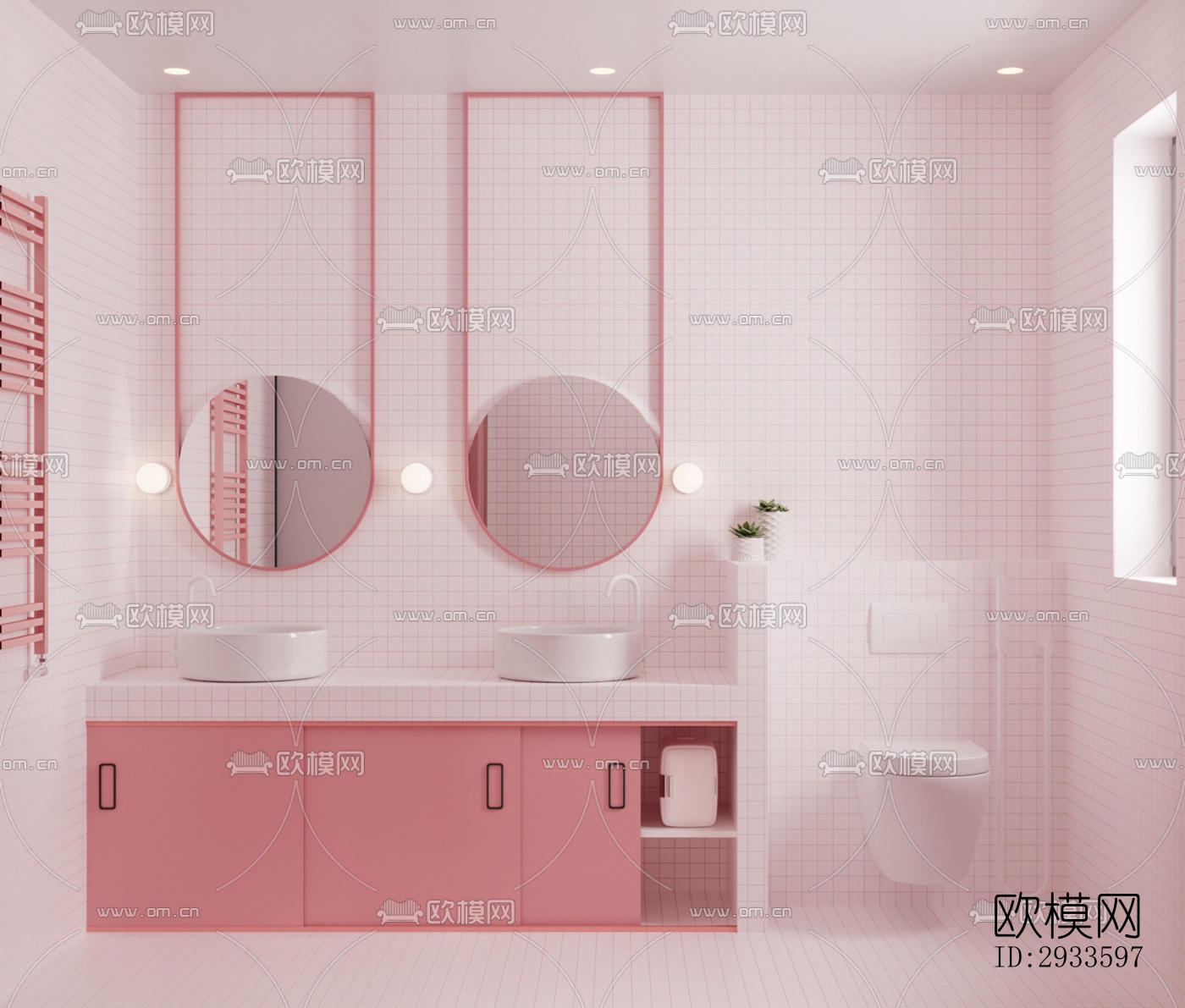 北欧公寓效果图下载（渲染图7）