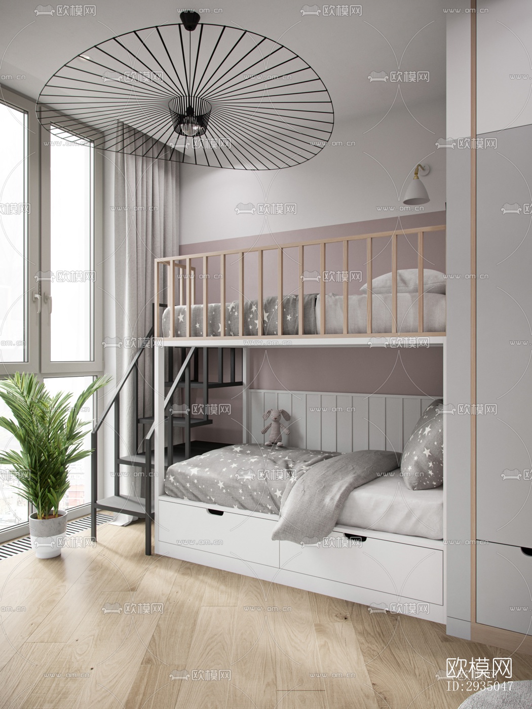 高级灰平层效果图下载（渲染图16）