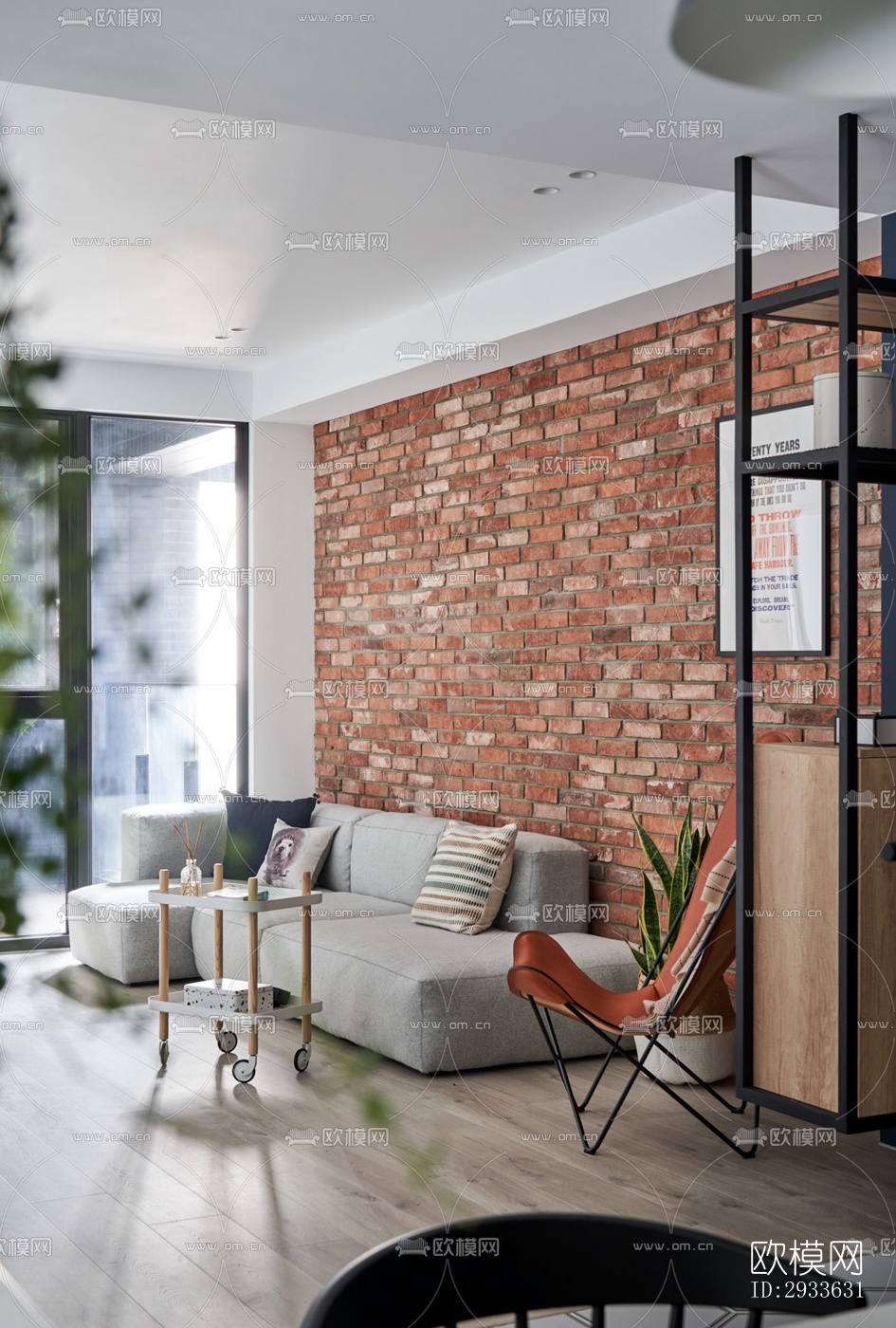 北欧公寓效果图下载（渲染图8）