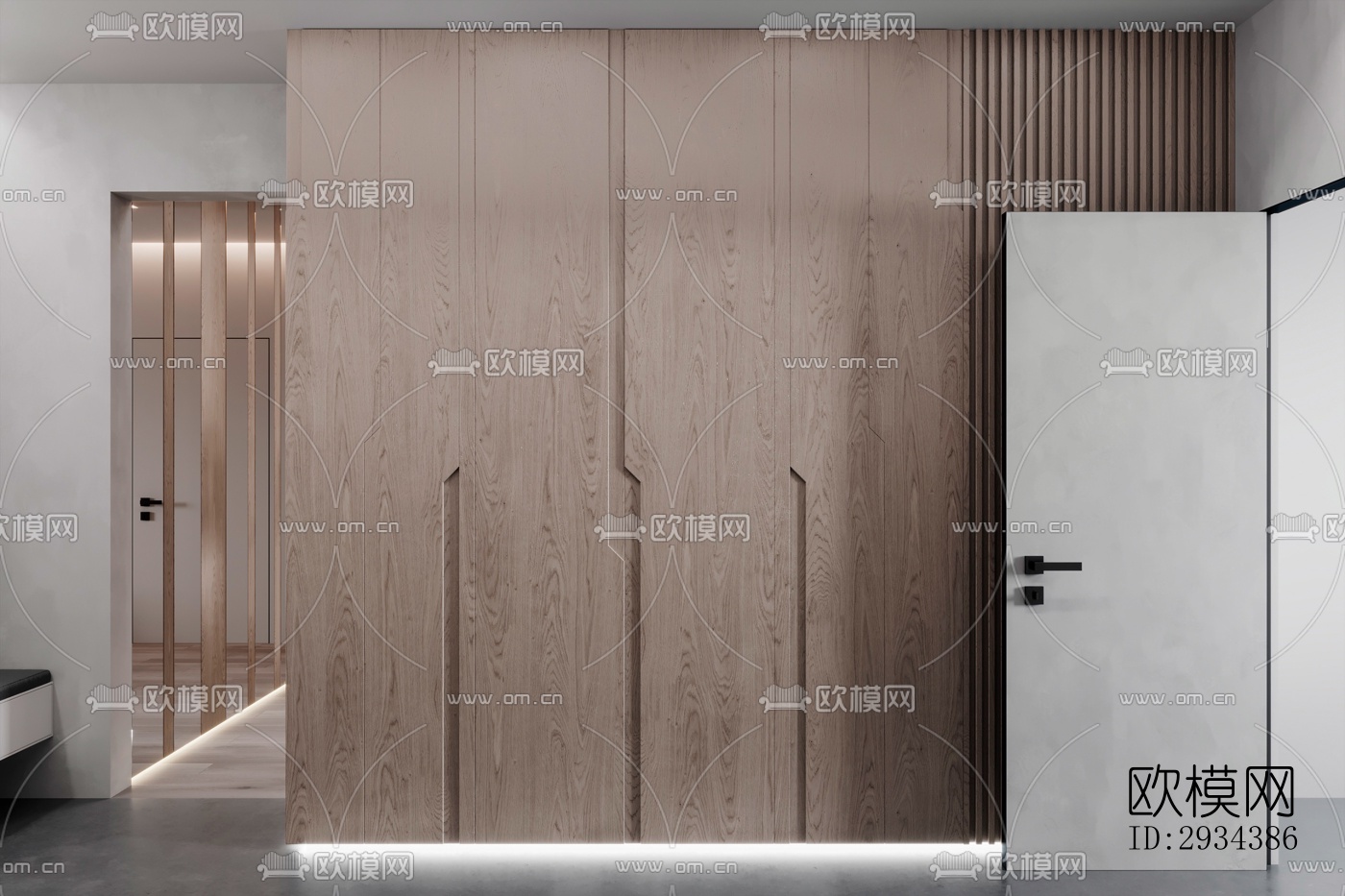 北欧平层效果图下载（渲染图15）