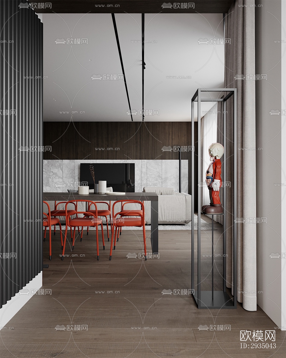 高级灰平层效果图下载（渲染图20）