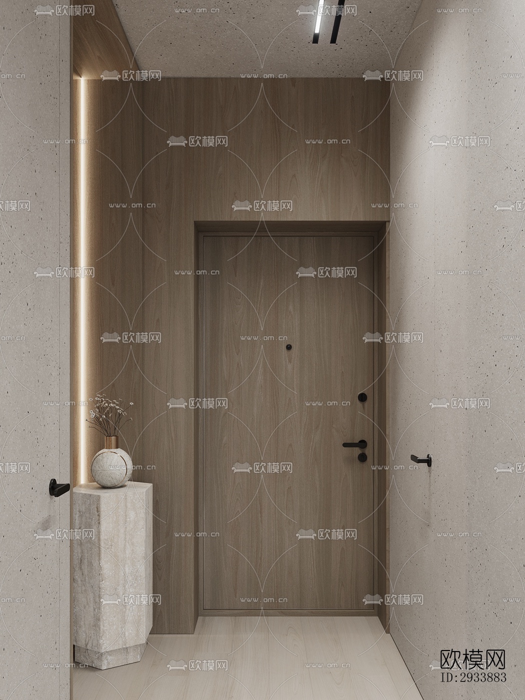 北欧别墅效果图下载（渲染图19）