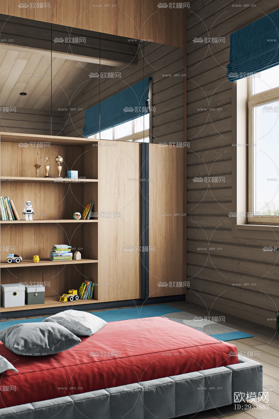 北欧别墅效果图下载（渲染图18）