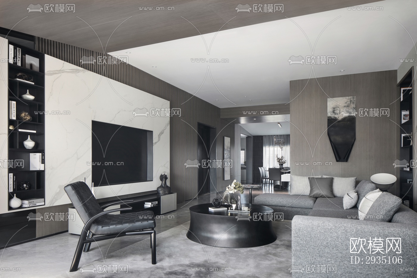 高级灰平层效果图下载（渲染图15）