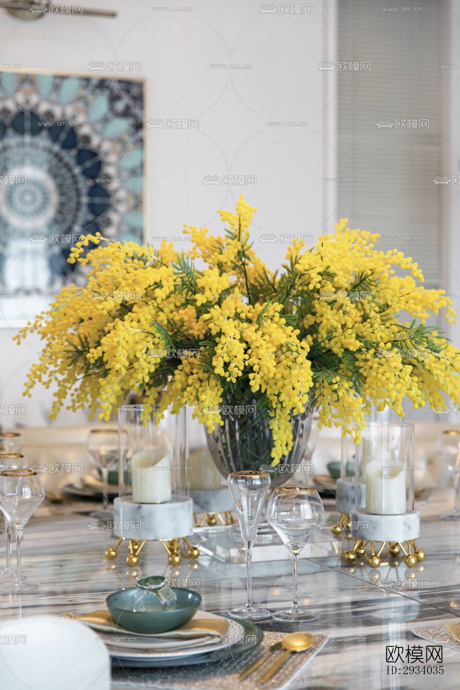 欧式别墅效果图下载（渲染图19）