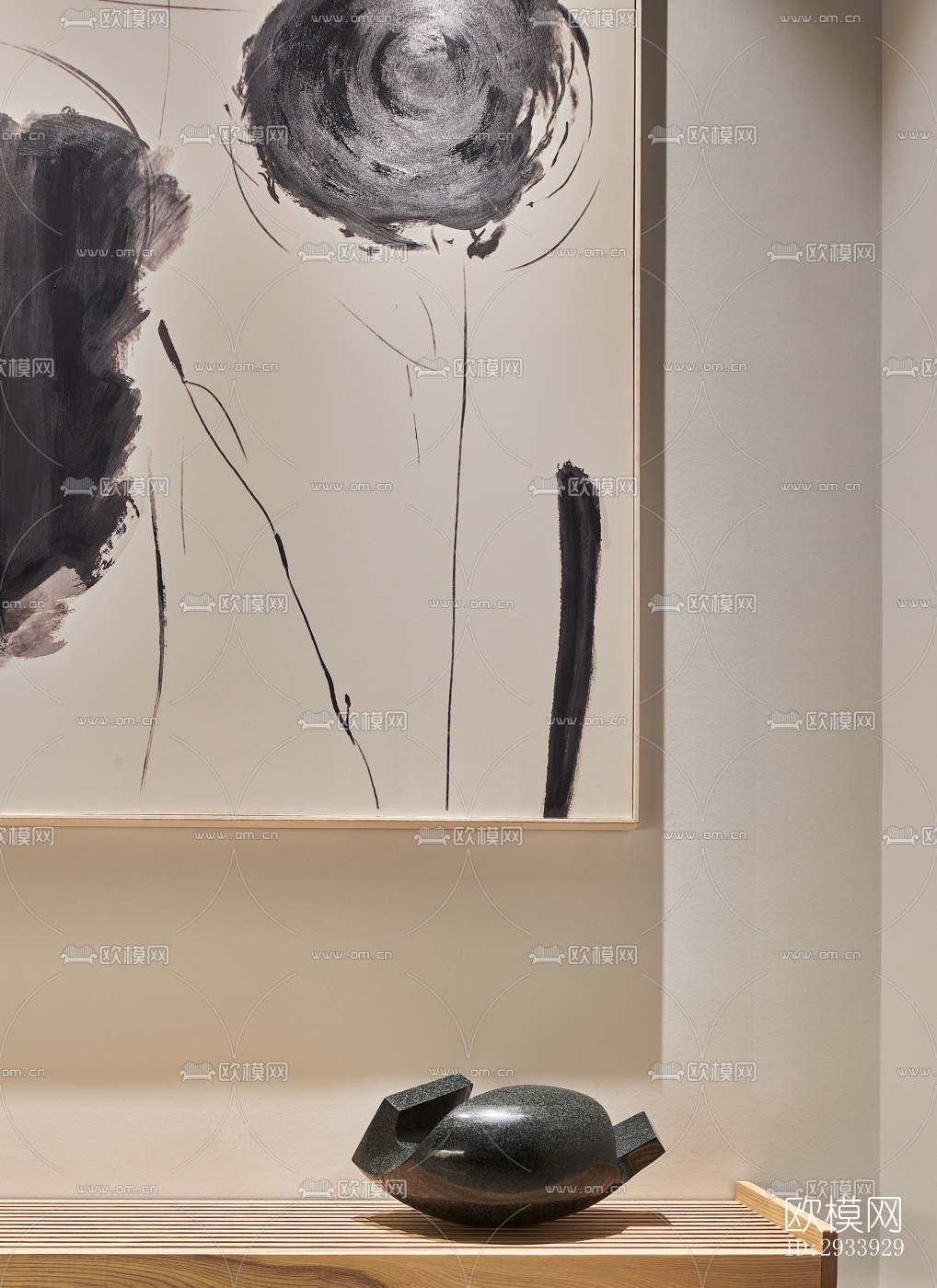 新中式别墅效果图下载（渲染图5）