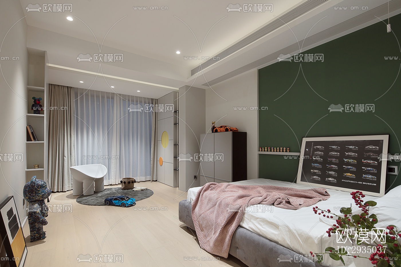 高级灰平层效果图下载（渲染图18）