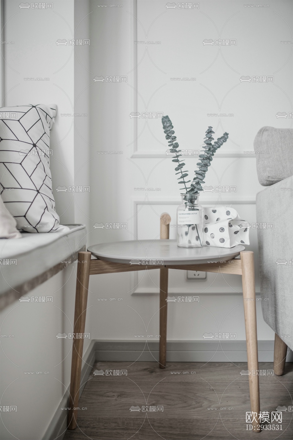 北欧公寓效果图下载（渲染图18）