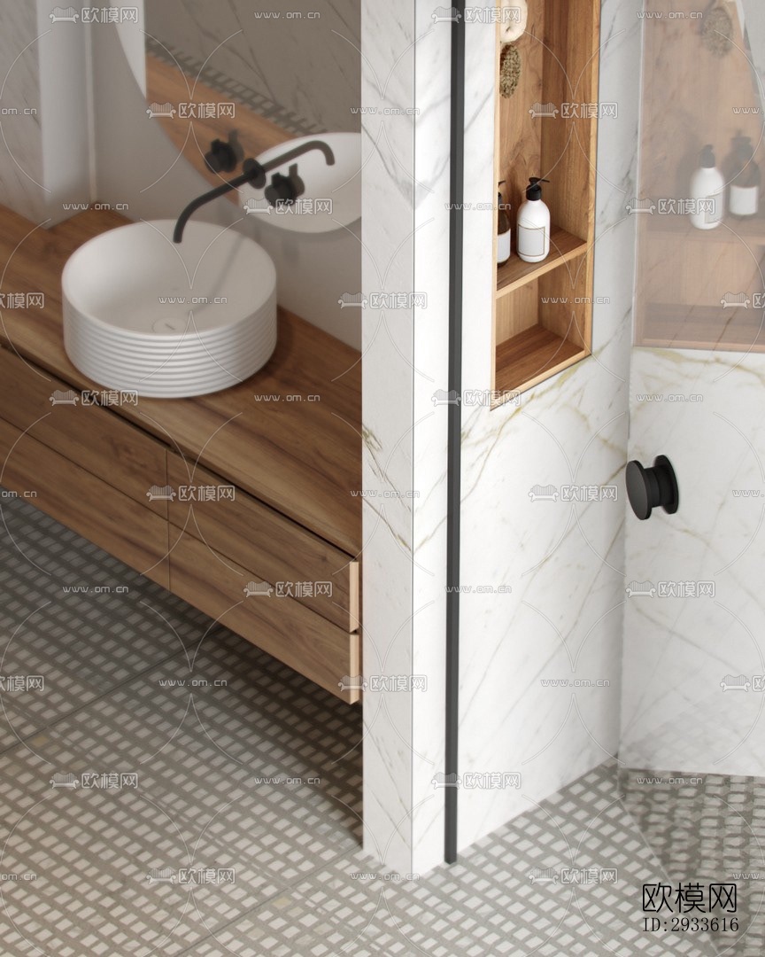 北欧公寓效果图下载（渲染图13）