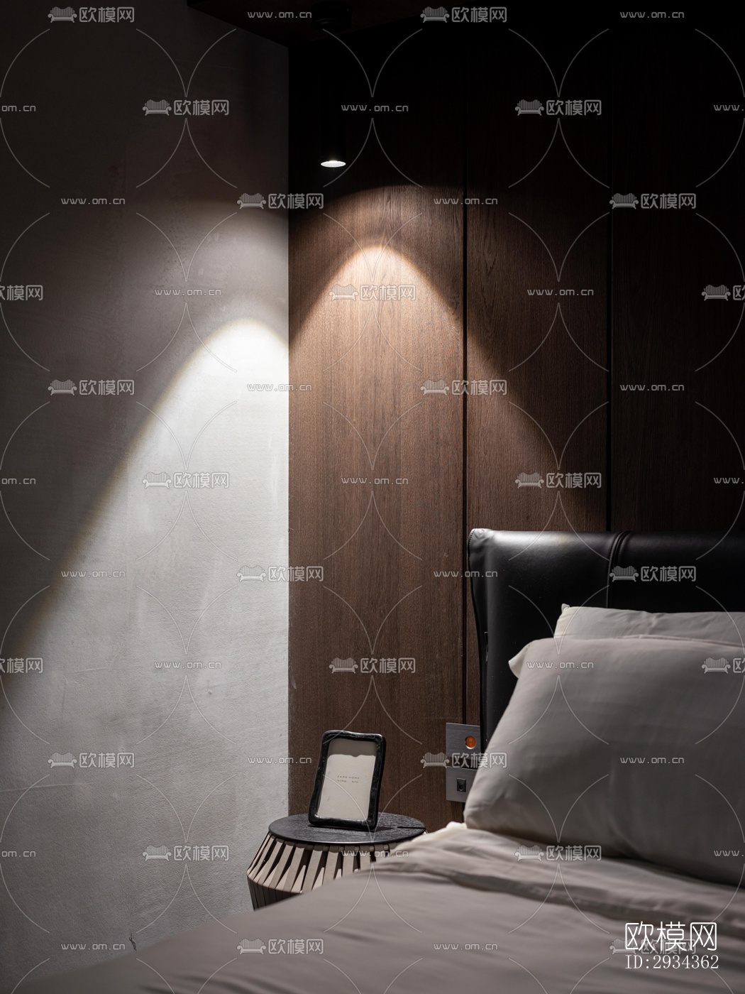 侘寂平层效果图下载（渲染图4）