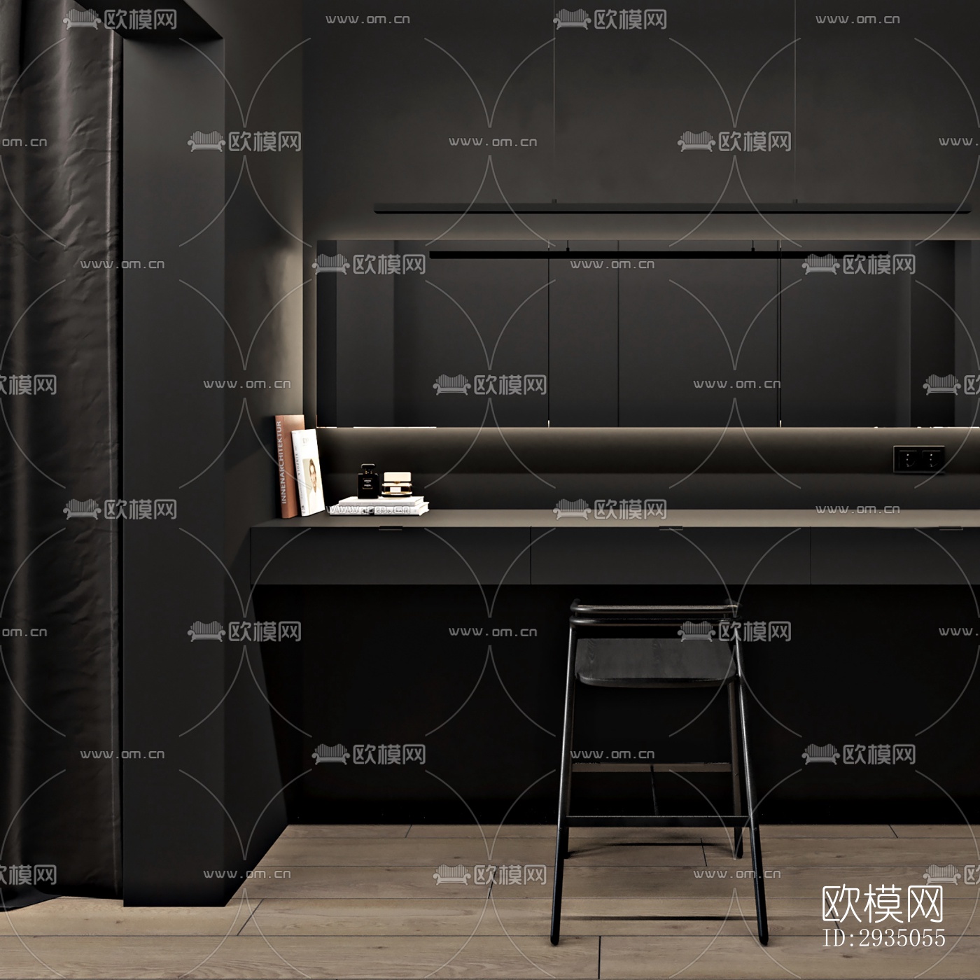 高级灰平层效果图下载（渲染图14）