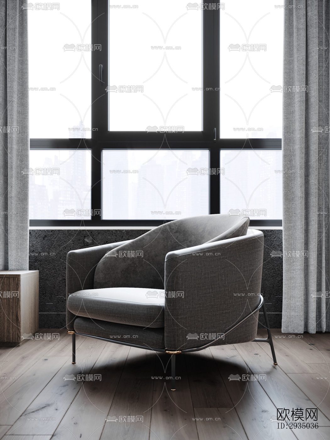 高级灰平层效果图下载（渲染图4）