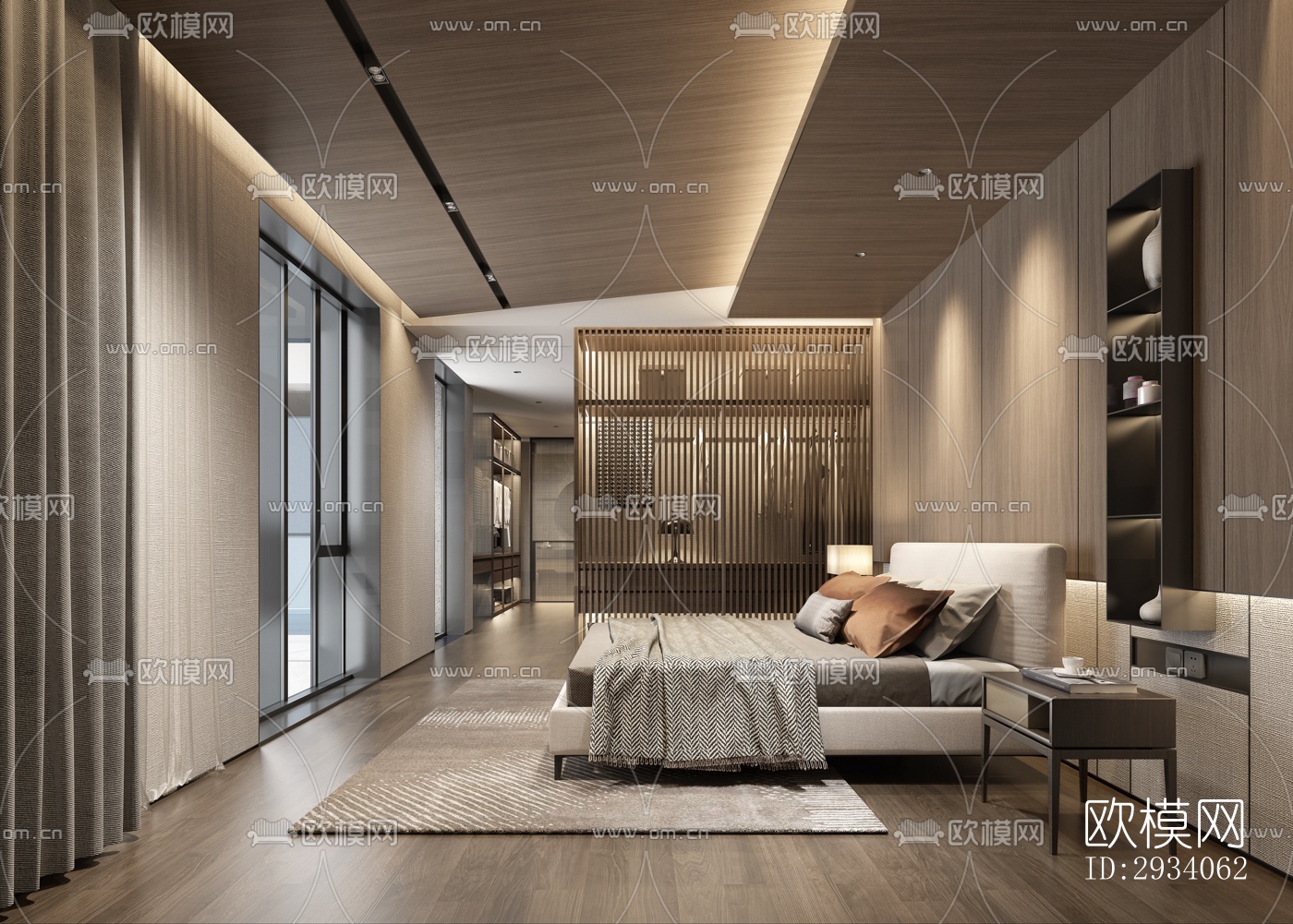 现代别墅效果图下载（渲染图3）