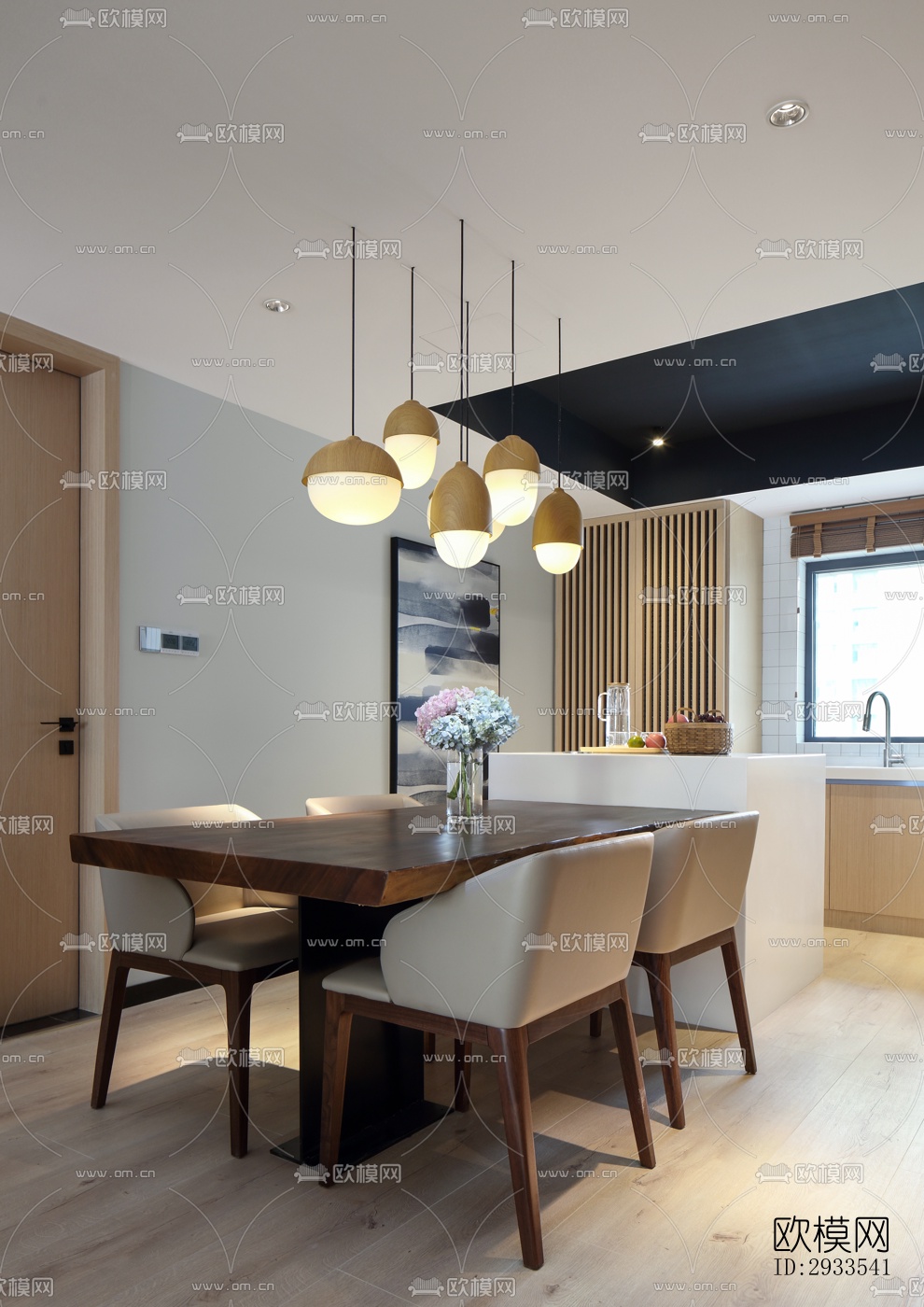 北欧公寓效果图下载（渲染图15）