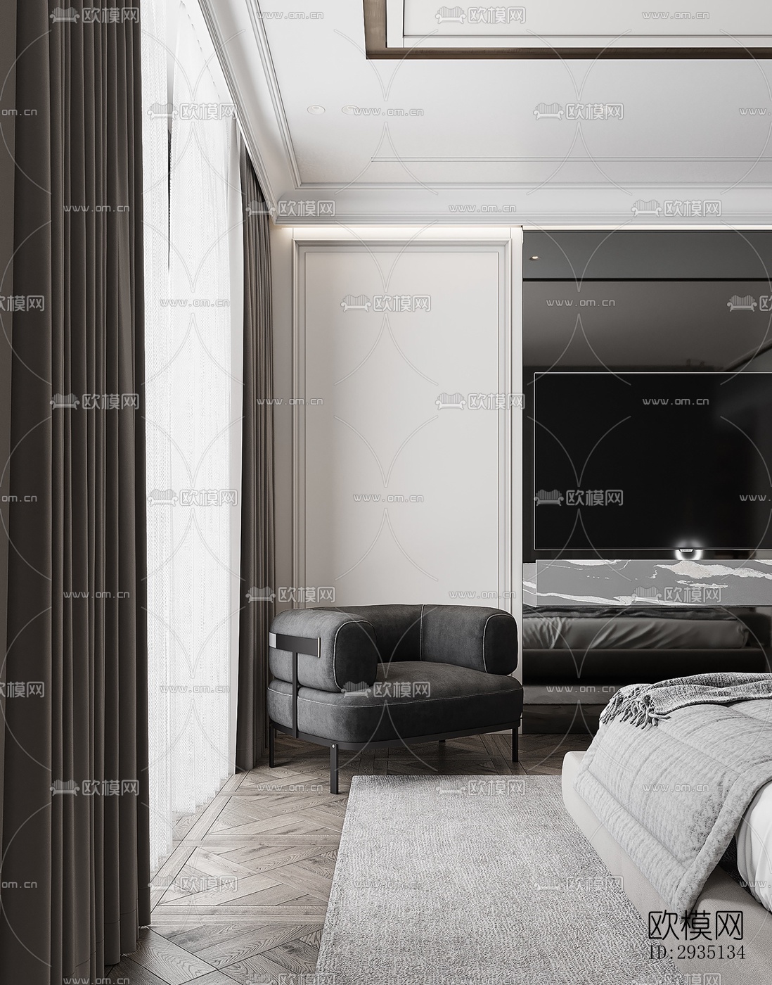 高级灰平层效果图下载（渲染图6）