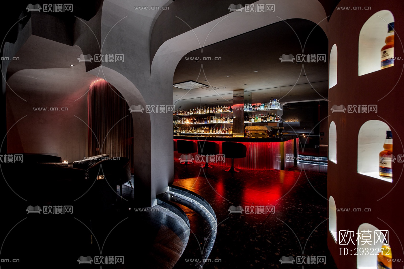 侘寂酒吧效果图下载（渲染图5）
